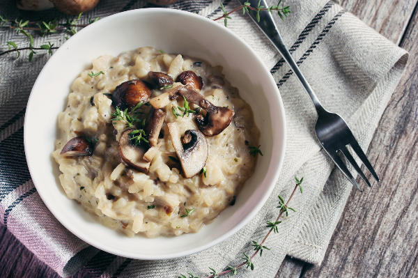 Produktfoto zu Risotto mit Steinchampignons