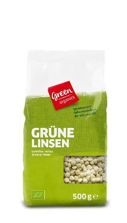 Produktfoto zu Grüne Linsen