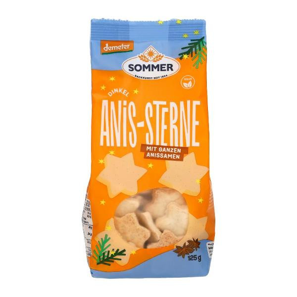 Produktfoto zu Dinkel Anis Sterne vegan