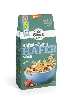 Produktfoto zu Hafer Müsli Hofmischung ungesüßt