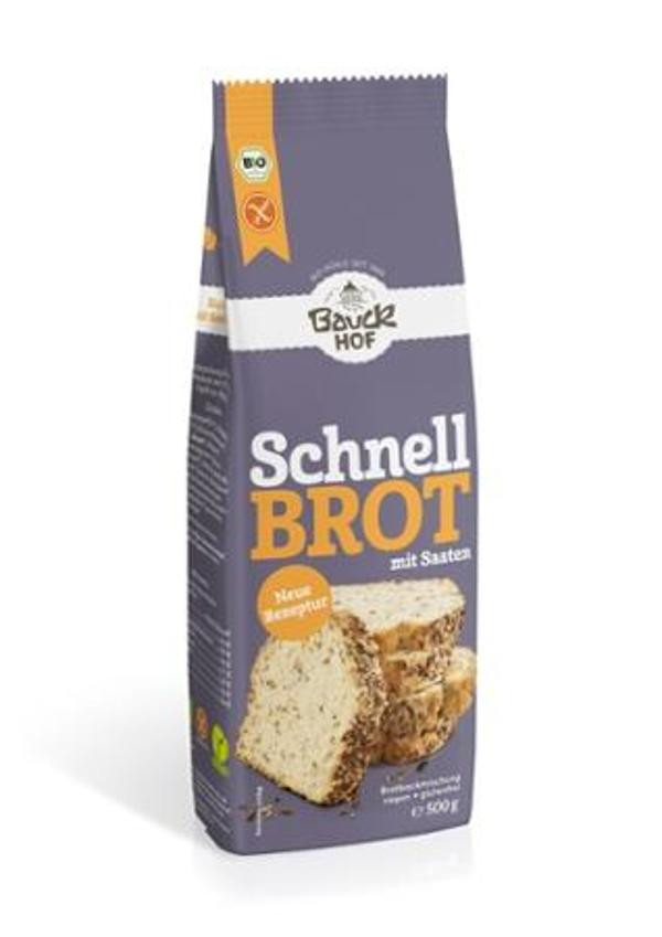 Produktfoto zu Schnellbrot mit Saaten Backmis