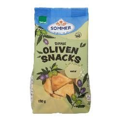 Produktfoto zu Dinkel Oliven-Snacks natur