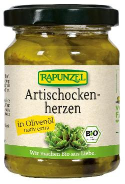 Produktfoto zu Artischockenherzen in Olivenöl