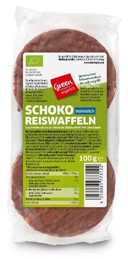 Produktfoto zu Reiswaffeln mit Vollmilch- Schokolade