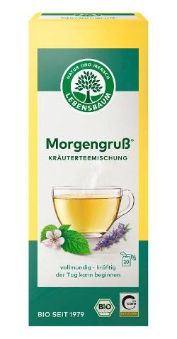 Produktfoto zu  Morgengruß - 20 Teebeutel