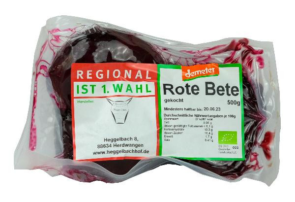 Produktfoto zu Rote Bete gegart (im Vakuum-Beutel)