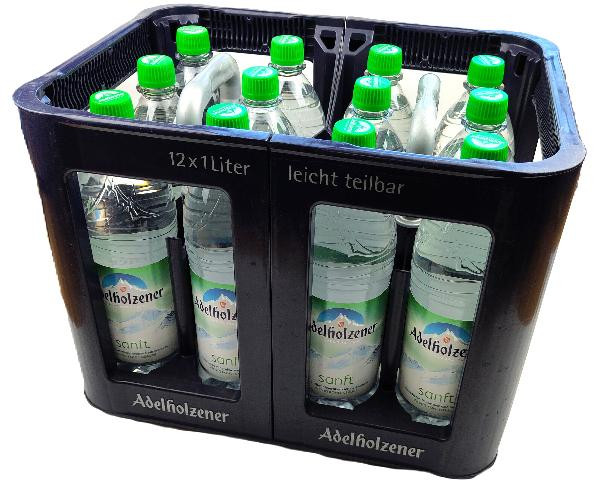 Produktfoto zu Adelholzener - Sanft PET 12er