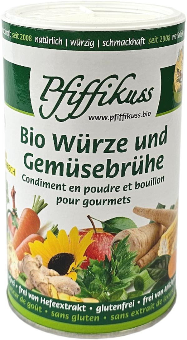 Produktfoto zu Pfiffikuss Streuwürze und Gemüsebrühe - Dose