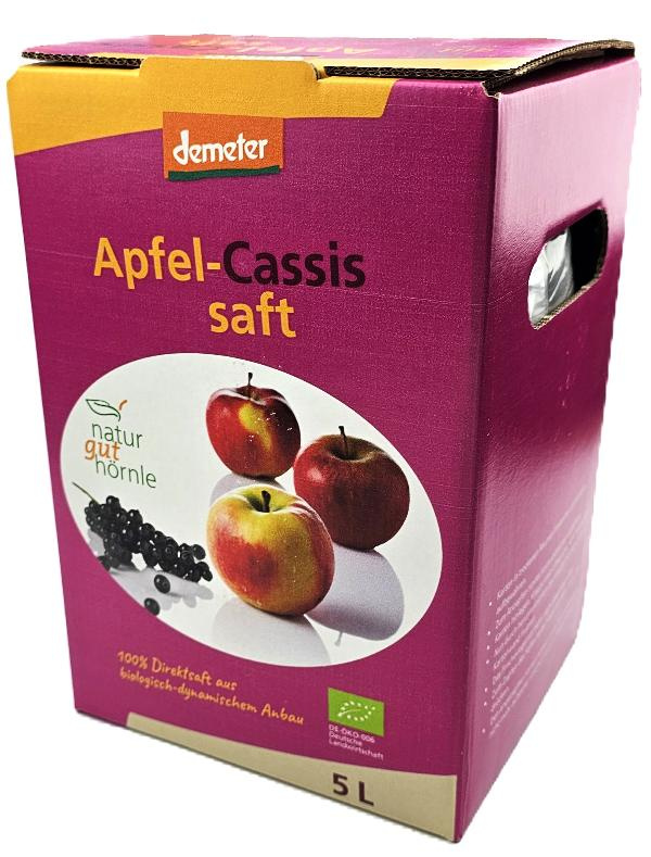 Produktfoto zu Apfel-Cassis-Saft