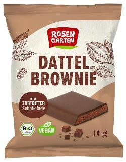 Produktfoto zu Dattel Brownie Zartbitter