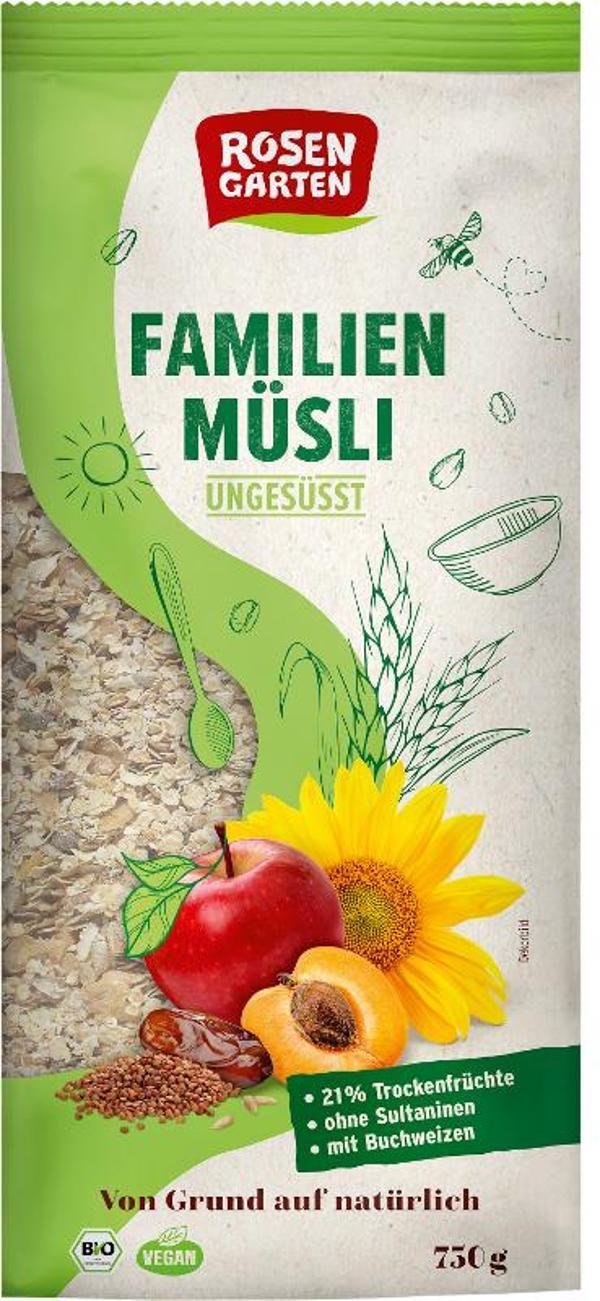 Produktfoto zu Familien-Müsli ungesüßt