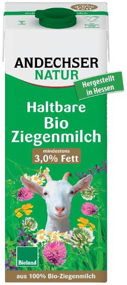 Produktfoto zu Ziegen-H-Milch 3,0%