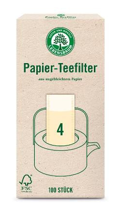 Produktfoto zu Papier-Teefilter Grösse 4