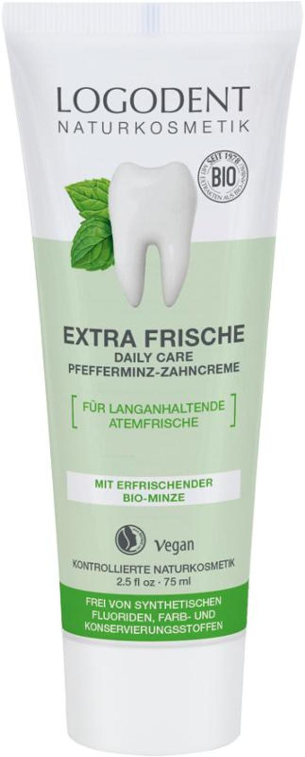 Produktfoto zu Zahncreme Extra Frische Pfefferminz