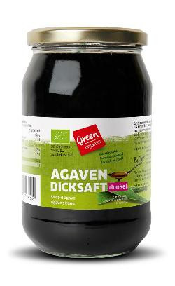 Produktfoto zu Agavendicksaft dunkel im Glas