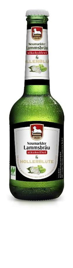 Produktfoto zu Lammsbräu Alkoholfrei & Hollerblüte