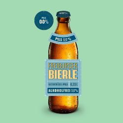 Produktfoto zu Freiburger Bierle naturtrübes Pils alkoholfrei