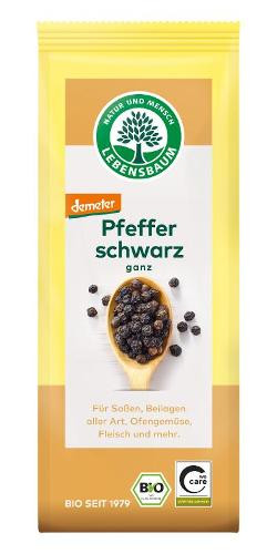 Produktfoto zu Pfeffer schwarz, ganz