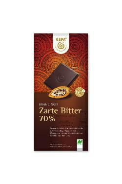 Produktfoto zu Grand Noir Zartbitter Schokolade 70%