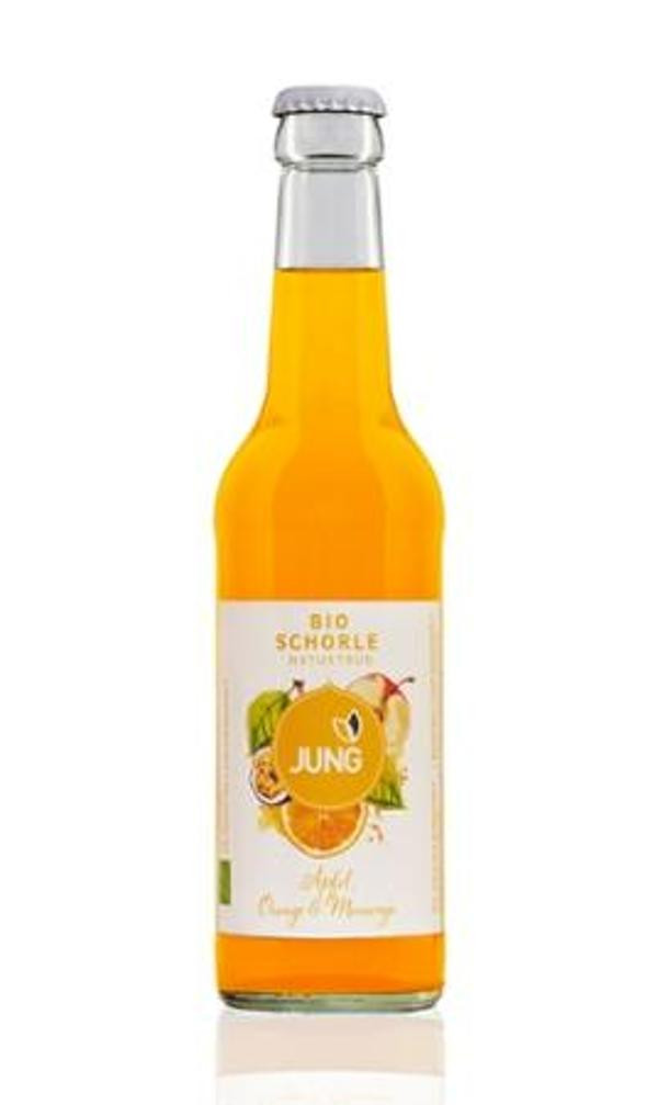 Produktfoto zu Apfel-Orange-Maracuja-Schorle