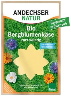 Produktfoto zu Bergblumenkäse in Scheiben,