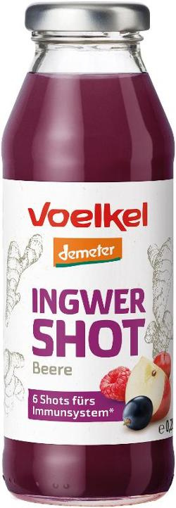 Produktfoto zu Shot - Ingwer mit Beeren