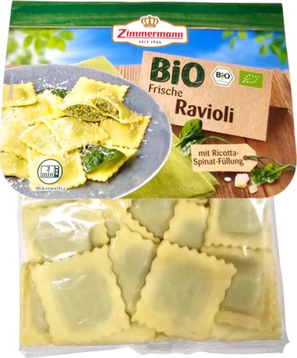 Produktfoto zu Frische Ravioli `Ricotta-Spinat`