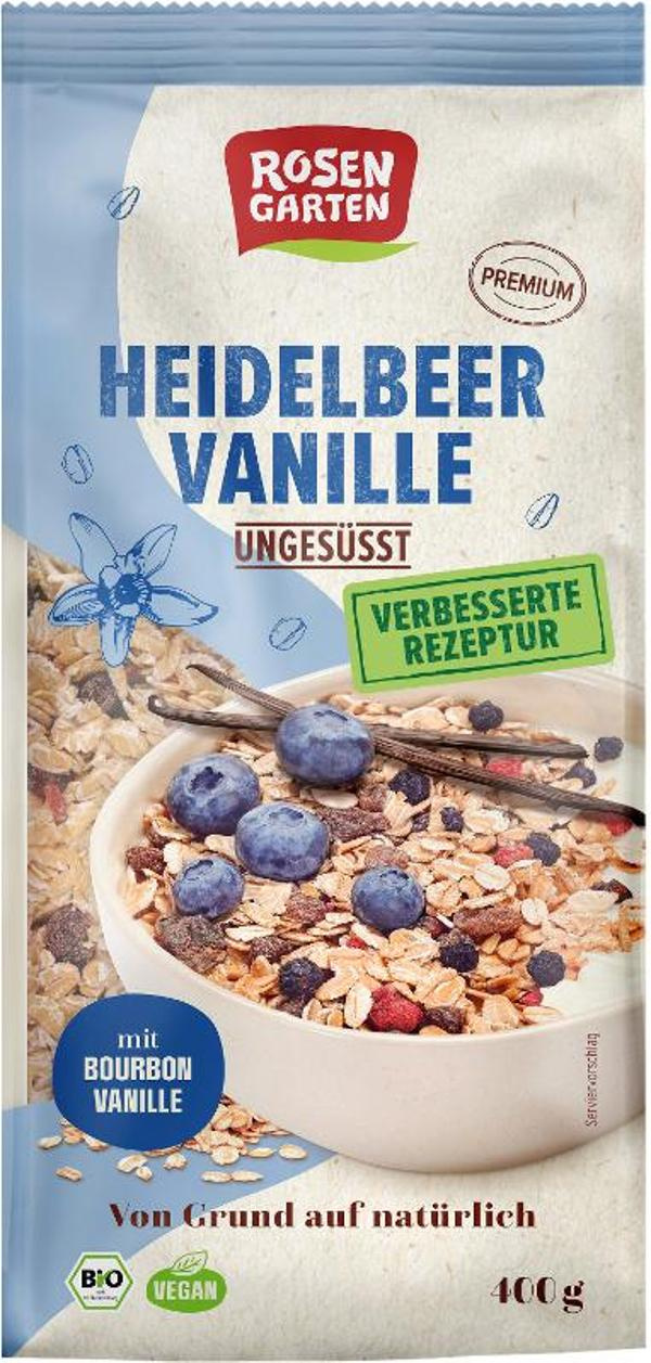 Produktfoto zu Müsli Heidelbeer Vanille ungesüßt