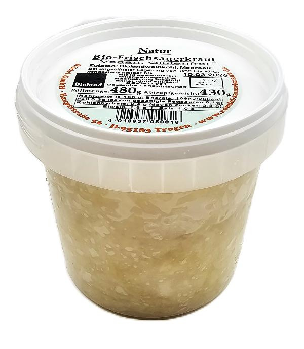 Produktfoto zu Sauerkraut natur 480g