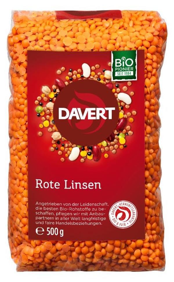 Produktfoto zu Linsen rot