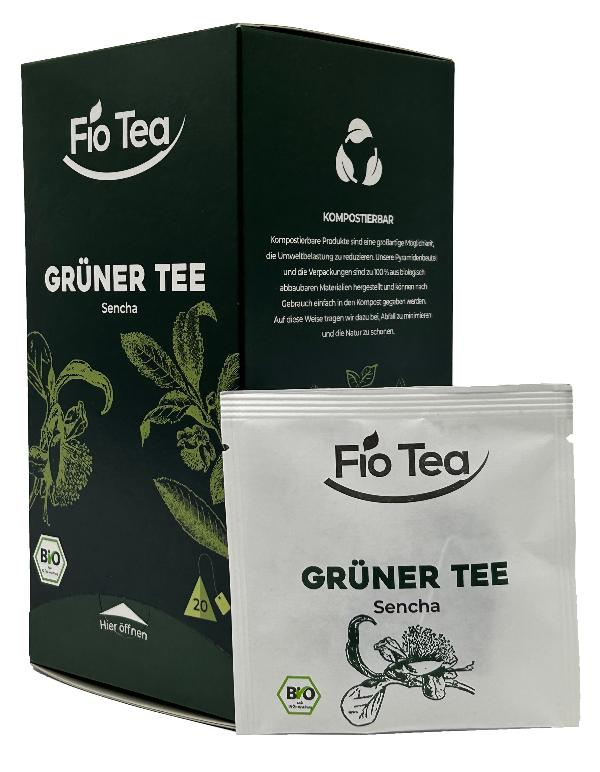 Produktfoto zu Grüner Tee Sencha - 20 Beutel