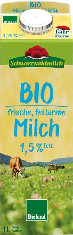 Produktfoto zu Frische fettarme Milch 1,5%