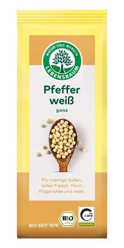 Produktfoto zu Pfeffer weiß, ganz