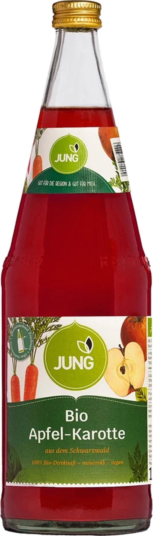 Produktfoto zu Apfel-Karottensaft Naturtrüb